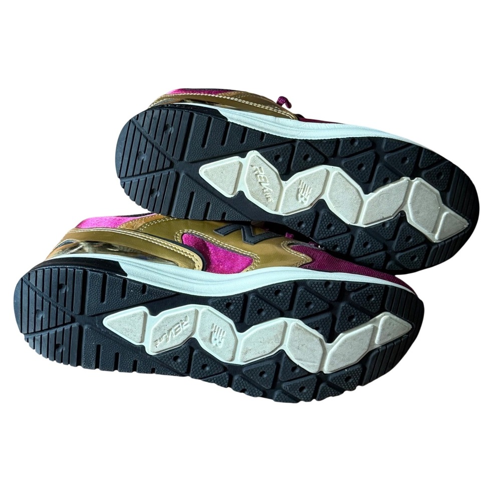New Balance 1550 RevLite Magenta Gold Metallic Running Sneakers Womens Size 7.5 - Picture 6 of 6